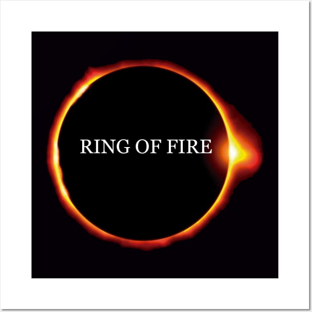 JOHNNY CASH - RING OF FIRE Wall Art by jcnenm